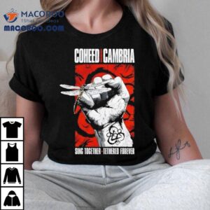 Coheed And Cambria Sing Together Tethered Forever Tshirt
