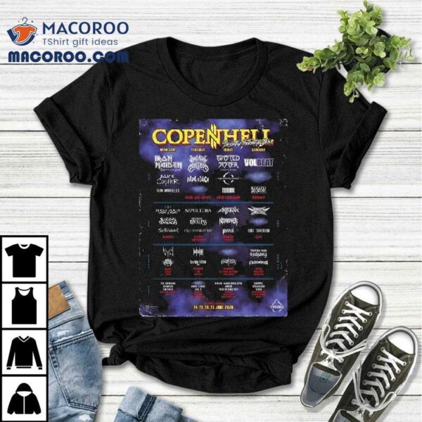 Copenhell Festival Full Lineup Copenhagen Denmark On 24 25 26 27 June ...