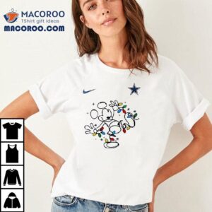 Dallas Cowboys X Mickey Mouse Believe In The Magic Of Christmas Shirt