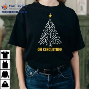 Electrician Christmas Tree Oh Circuitree Shirt