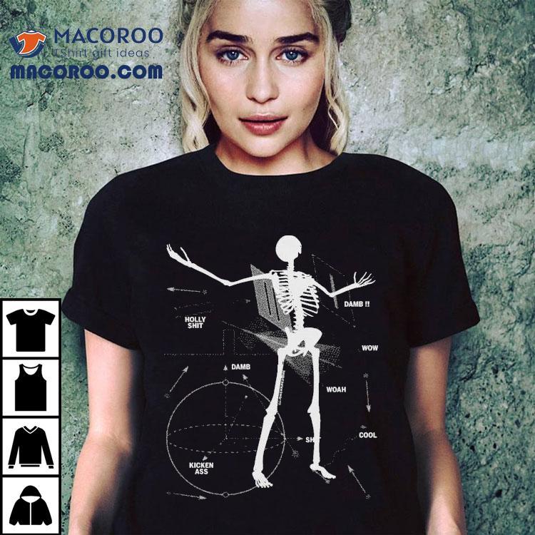 Genious Thoughts Of The Mind Skeleton Shirt Genious Thoughts Of The Mind Skeleton Shirt