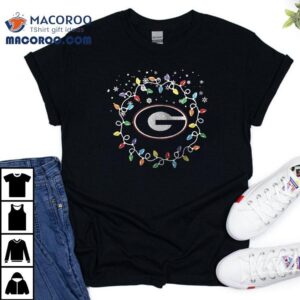 Georgia Bulldogs Blu Ey Tis The Season To Go Dawgs Christmas Shirt