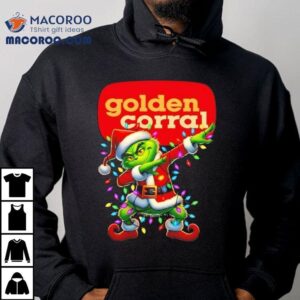 Golden Corral X Grinch Lights Dabbing Christmas Shirt
