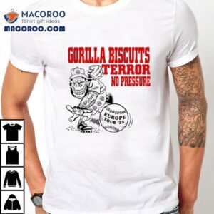 Gorilla Biscuits And Terror Announce European Tour 2025 Shirt 1 Gorilla Biscuits And Terror Announce European Tour Tshirt