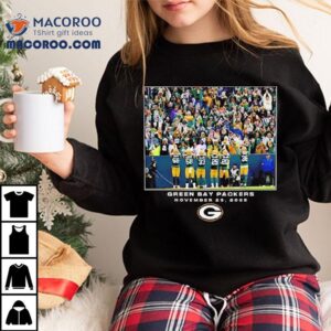 Green Bay Packers Nfl Flash Features November Rd Tshirt