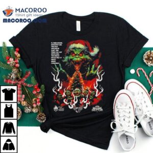 Grinch Monters With A Dark Christmas Shirt