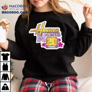 Hannah Montana 20 Years Logo Shirt 1 Hannah Montana Years Logo Tshirt