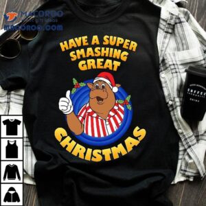 Have A Super Smashing Great Christmas Bullseye Tshirt