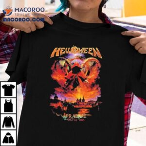 Helloween Prague Czech Republic Pop Up On October Tshirt
