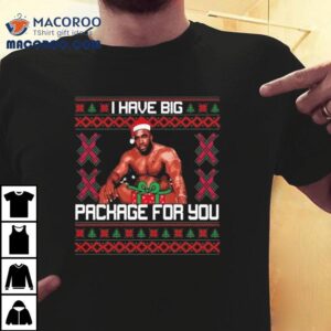 I Have A Big Package For You Jumper Merry Christmas 2025 Shirt