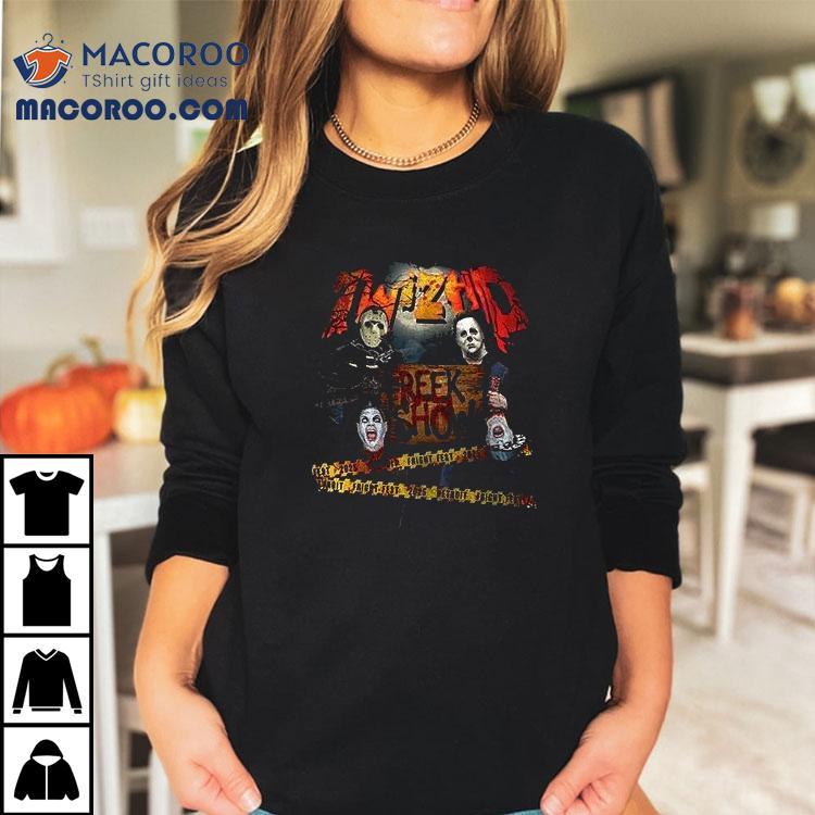 Jason Voorhees And Michael Myers Twiztid Fright Fest Freak Show 2025 Shirt Jason Voorhees And Michael Myers Twiztid Fright Fest Freak Show 2025 Shirt