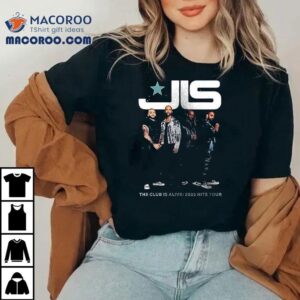 Jls The Club Is Alive Hits Tour Dates Tshirt
