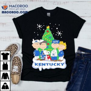 Kentucky Wildcats Football Peanuts Snoopy Christmas Shirt
