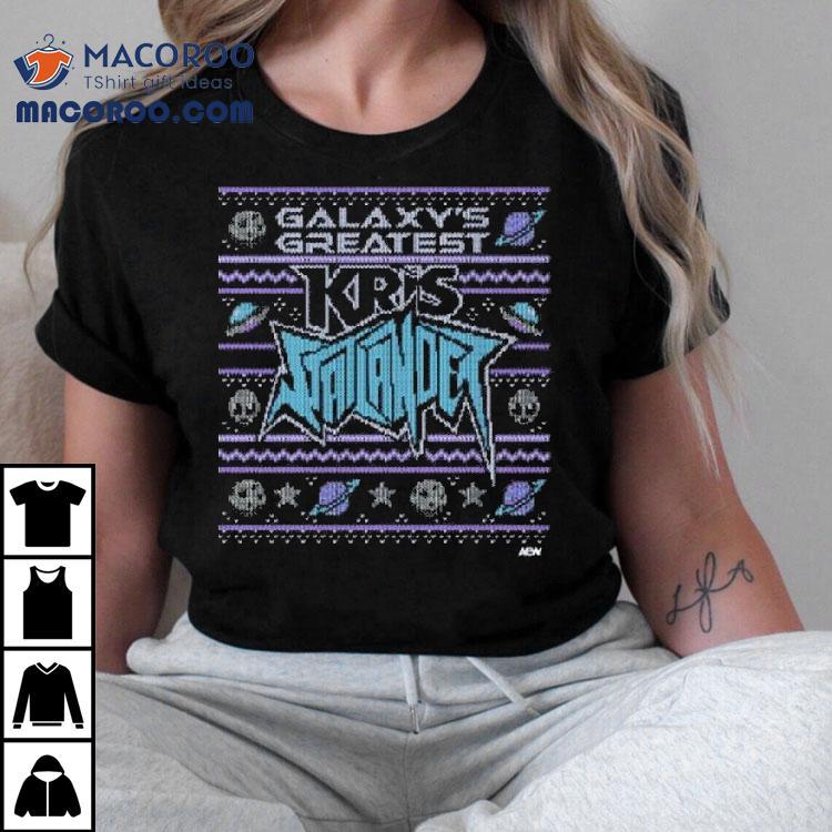 Kris Statlander Intergalactic Holiday Ugly Christmas Shirt Kris Statlander Intergalactic Holiday Ugly Christmas Shirt