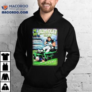 Lawnmower Man Jason Kelce Philadelphia Eagles Signature Tshirt