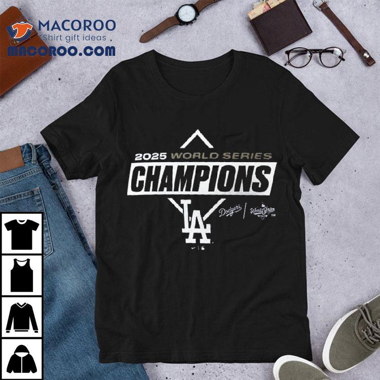 Los Angeles Dodgers 2025 World Series Champions Team Logo Shirt Los Angeles Dodgers 2025 World Series Champions Team Logo Shirt