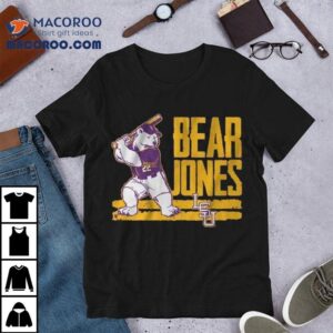 Lsu Baseball Jared Jones Bear Shirt