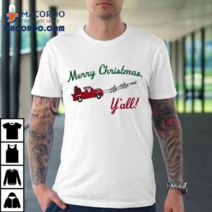Merry Christmas Y’all Reindeer Shirt