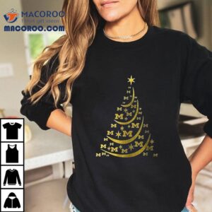 Michigan Wolverines 2025 Merry Christmas Mascot Shirt