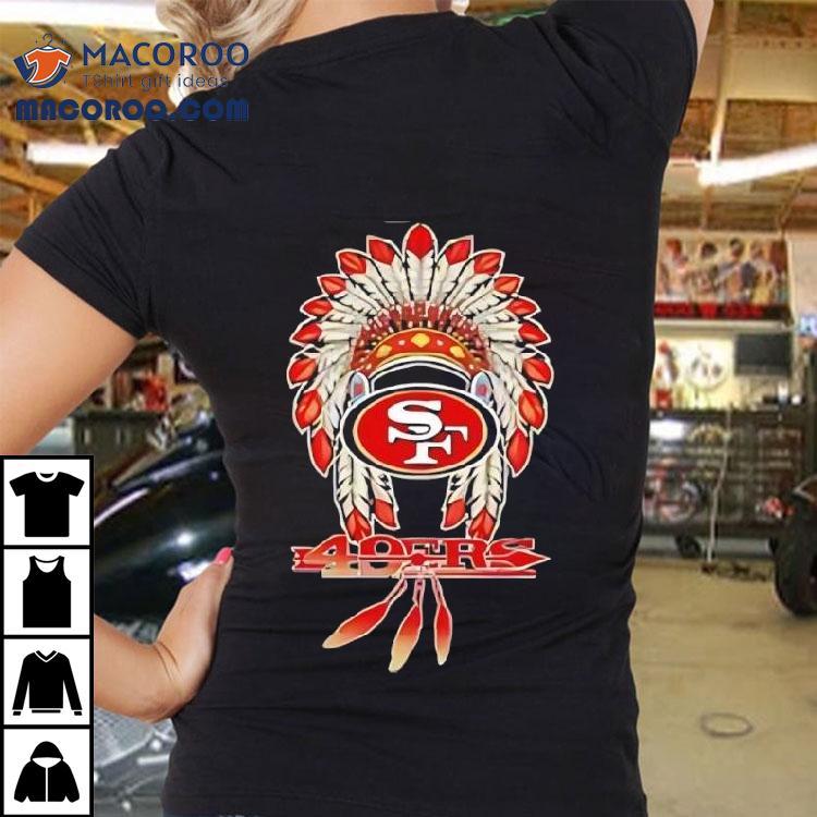 Native American X San Francisco 49ers 2025 Baseball Logo Shirt Native American X San Francisco 49ers 2025 Baseball Logo Shirt
