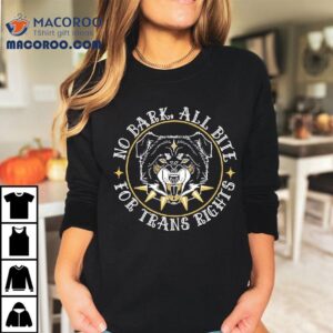 No Bark All Bite For Trans Rights Fierce Dog Shirt