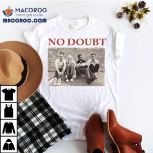 No Doubt Group Glitter Tonal Tshirt