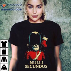 Nulli Secundus Coldstream Guards Christmas Shirt