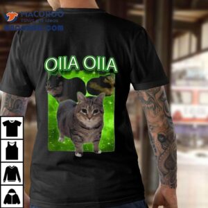 Oiia Oiia Spinning Cat Shirt