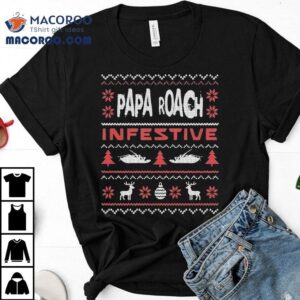 Papa Roach Infestive Holiday Ugly Christmas Shirt