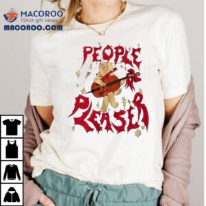 People Pleaser Dog Playing A Cello Shirt