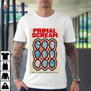 Primal Scream Veltrac Music Fest In Lima Peru Tshirt