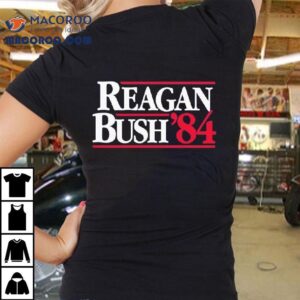 Ronald Reagan And Bush Tshirt