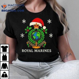 Royal Marines Christmas Per Mare Terram Shirt