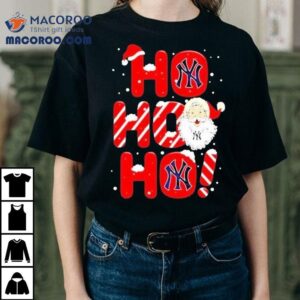 Santa Claus New York Yankees Ho Ho Ho Holiday Merry Christmas Shirt