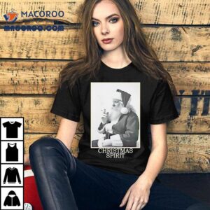 Santa Claus Smoking Christmas Spirit Shirt