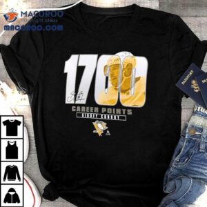 Sidney Crosby Pittsburgh Penguins 1700 Legacy Milestone Shirt