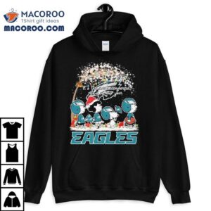Snoopy The Peanuts Philadelphia Eagles Philly It’s The Most Wonderful Time Of The Year Christmas Shirt