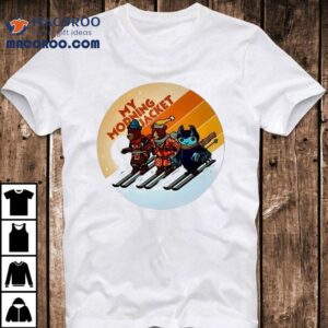 Snowboarding Bear My Morning Jackert Group Ski Shirt