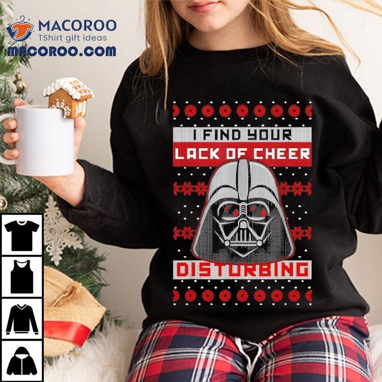 Star Wars Vader Lack Of Cheer Ugly Christmas Shirt Star Wars Vader Lack Of Cheer Ugly Christmas Shirt