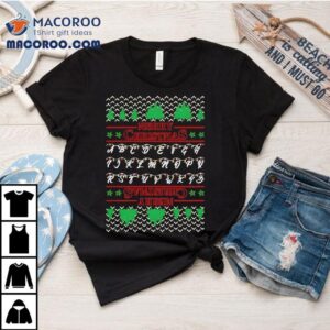 Stranger Things Upsdie Down Christmas Shirt
