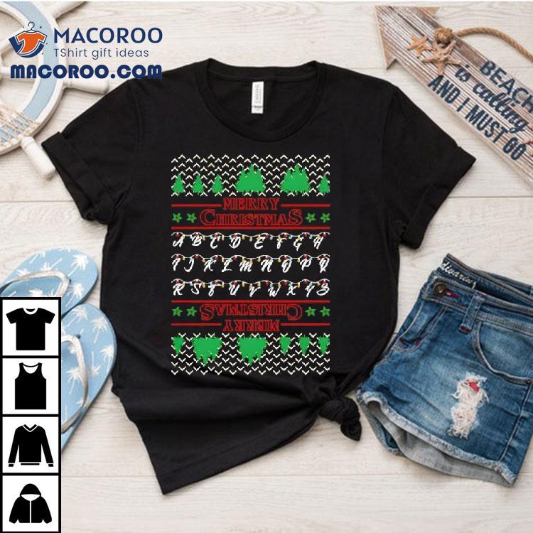 Stranger Things Upsdie Down Christmas Shirt Stranger Things Upsdie Down Christmas Shirt