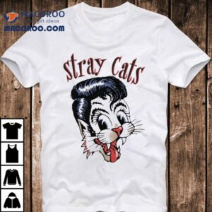 Stray Cats Airbrush Cat Shirt