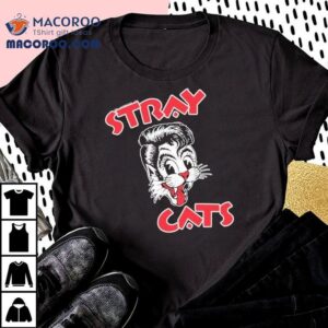 Stray Cats Cat Head Logo Shirt