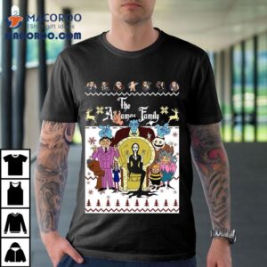 The Addams Family Christmas T-shirt