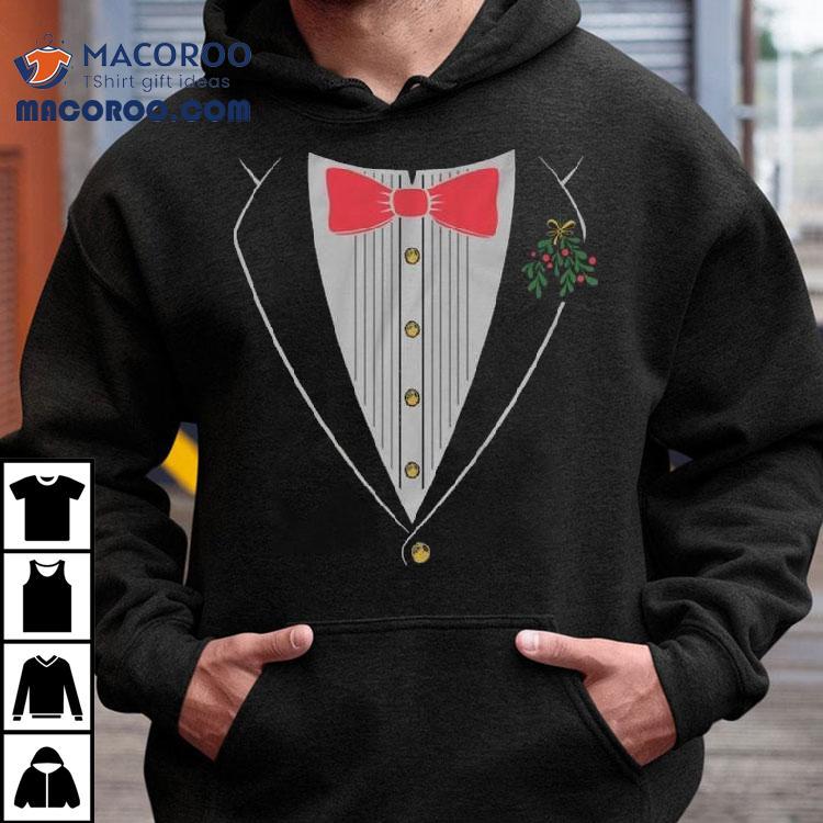 The Fat Electrician Christmas Tuxedo Shirt The Fat Electrician Christmas Tuxedo Shirt
