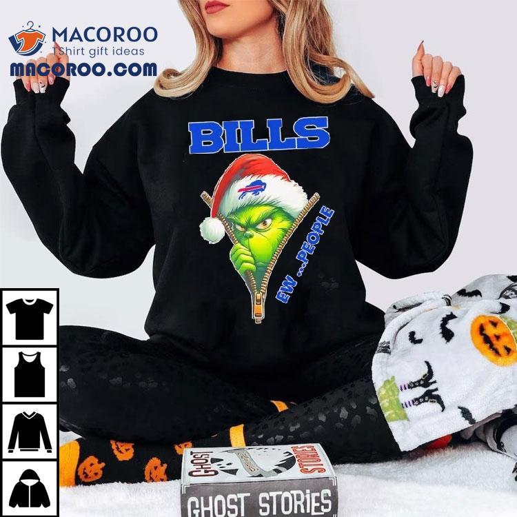 The Grinch Buffalo Bills Ew People Nfl Christmas Shirt The Grinch Buffalo Bills Ew People Nfl Christmas Shirt