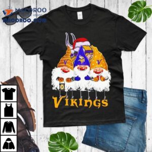 Three Gnomes Christmas Minnesota Vikings Shirt