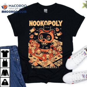 Tom Nook Nookopoly Series Animal Crossing Shirt