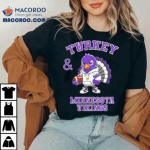 Turkey Minnesota Vikings Thanksgiving Shirt