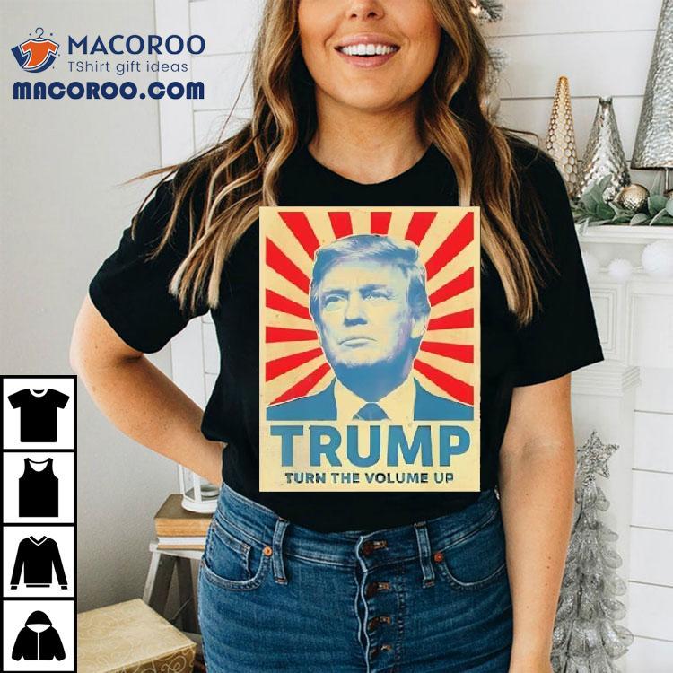 Turn The Volume Up Zohran Mamdani For Nyc Trump Shirt Turn The Volume Up Zohran Mamdani For Nyc Trump Shirt